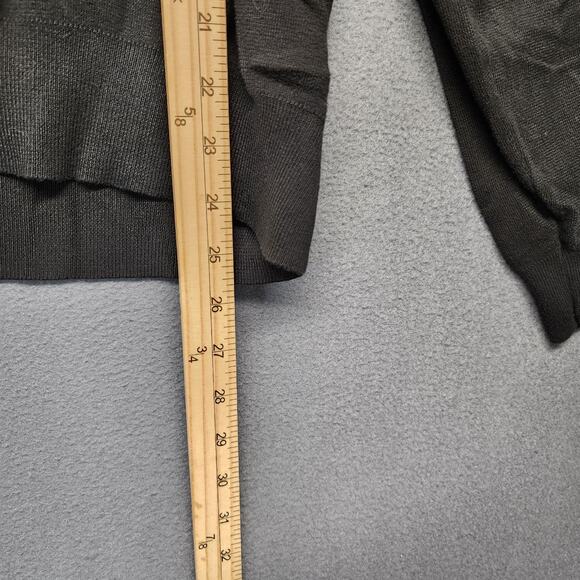 Polo Ralph Lauren Sweater XL Black Pima Cotton V Neck Purple Pony Preppy Casual - Picture 6 of 7